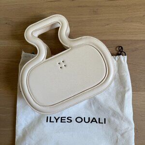 ILYES OUALI - Silhouette Bag in White